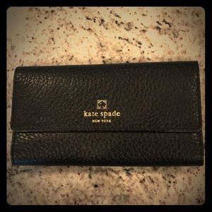 Brand New Kate Spade Wallet in Black